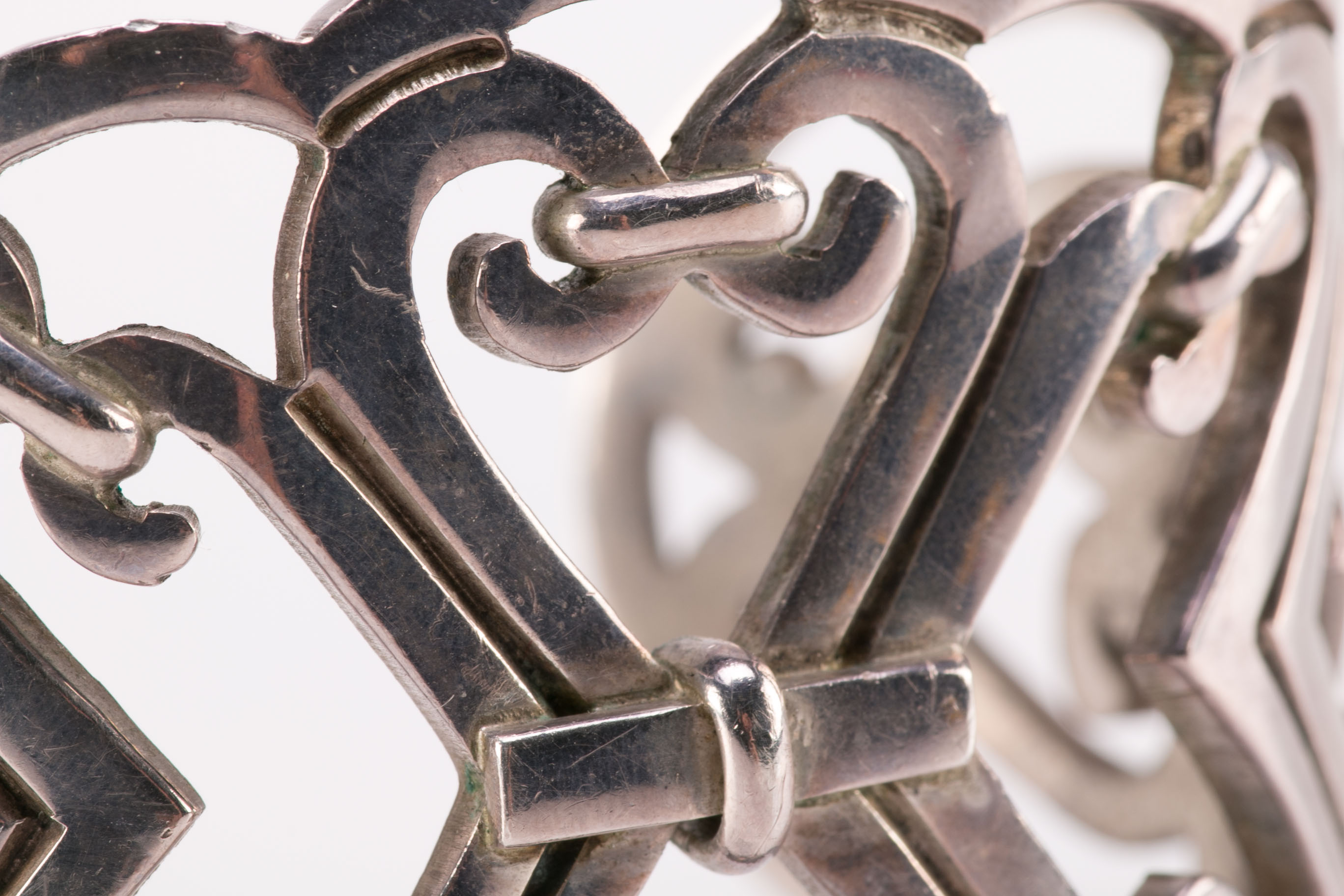 Mexican Sterling Silver Cuff Bracelet