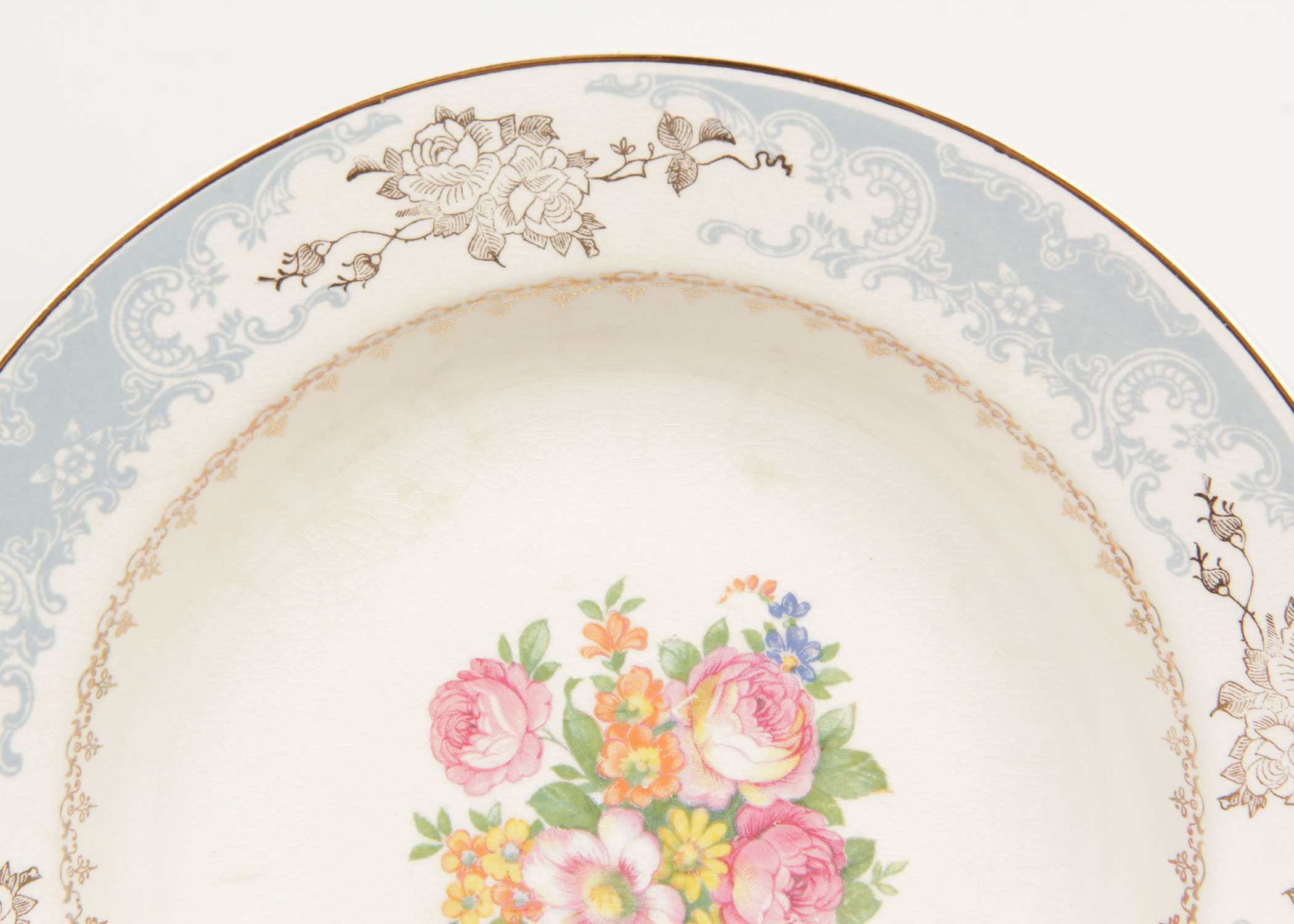 Homer Laughlin Royal Splendor 22 Carat Gold Place Settings for Six