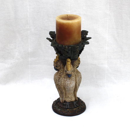 Cockatoo Parrot Candle Holder