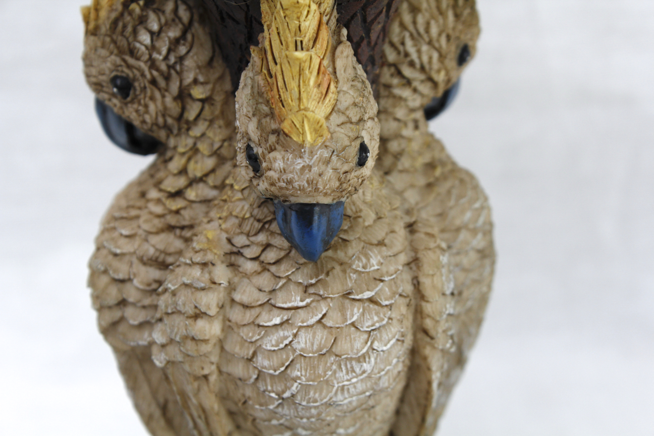 Cockatoo Parrot Candle Holder