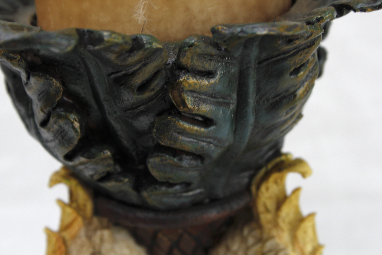 Cockatoo Parrot Candle Holder