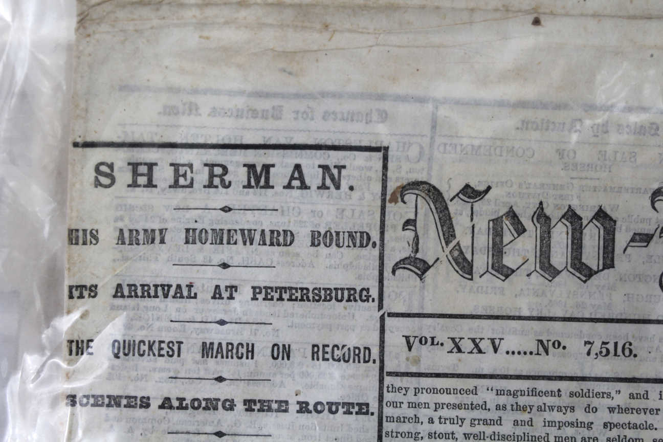 Assortment of Late 1800s New York Daily Newspapers