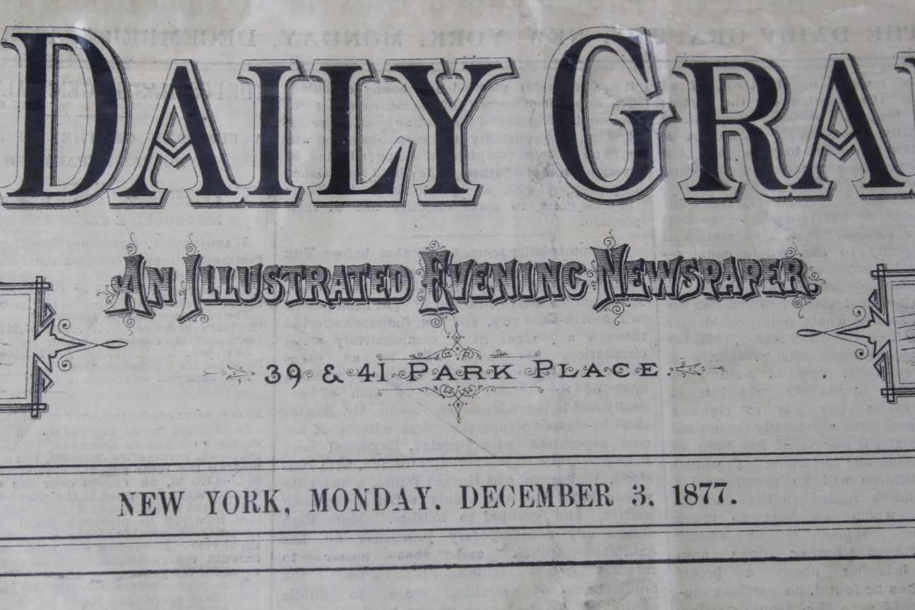 Assortment of Late 1800s New York Daily Newspapers