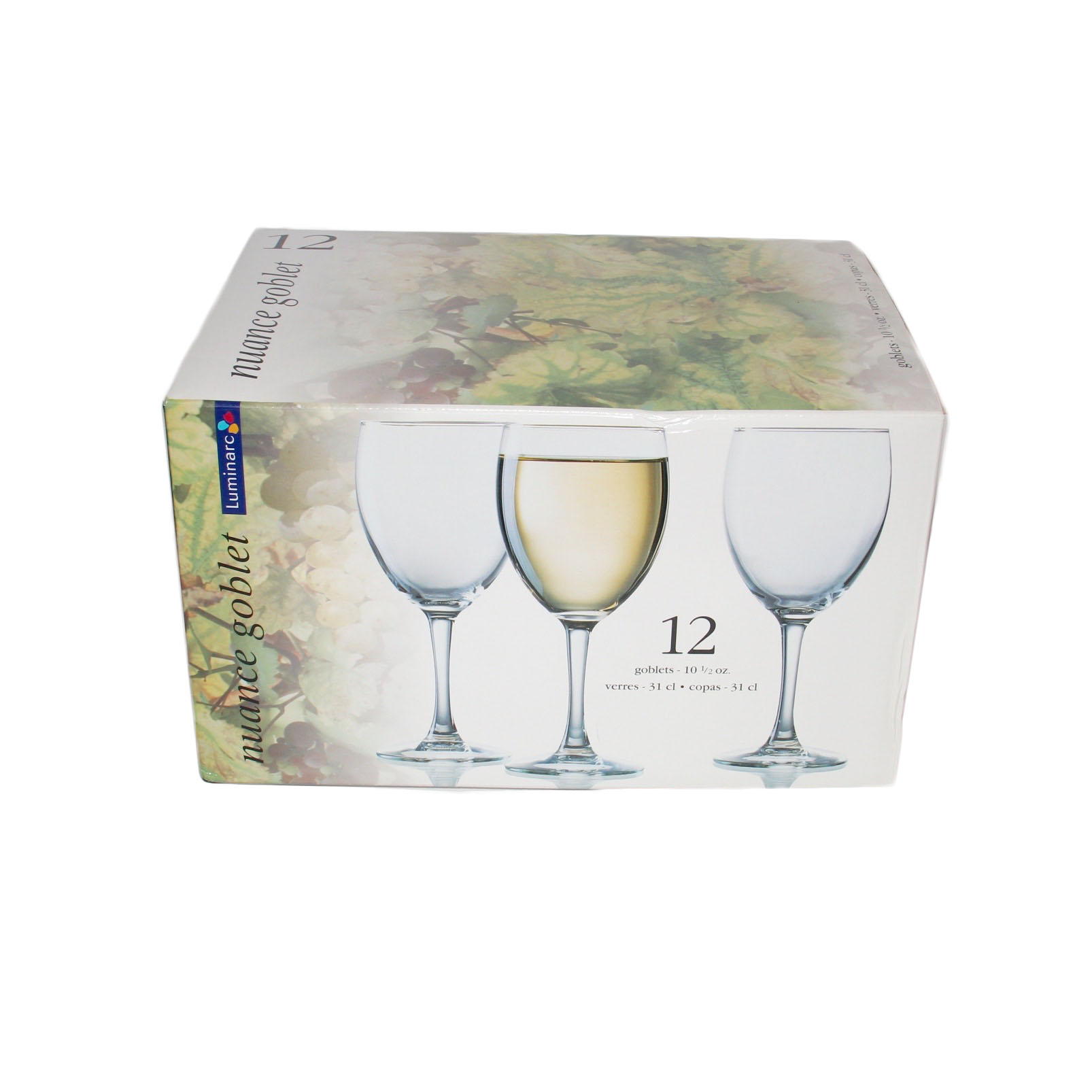 Set of Luminarc Wine Goblets