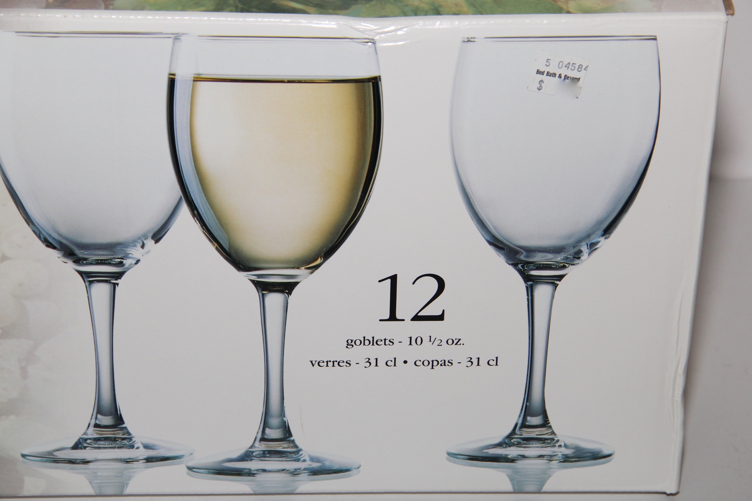 Set of Luminarc Wine Goblets