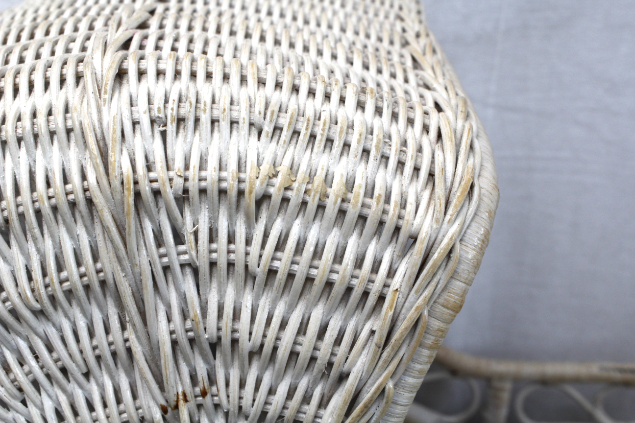 Vintage Wicker Baby Doll Pram Carriage