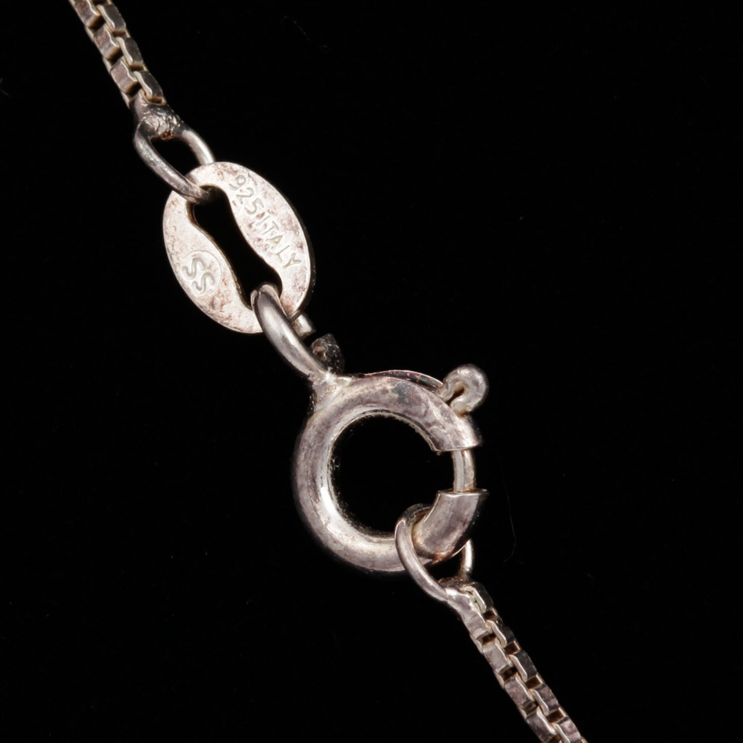 Sterling Silver Fortune Cookie Pendant Necklace