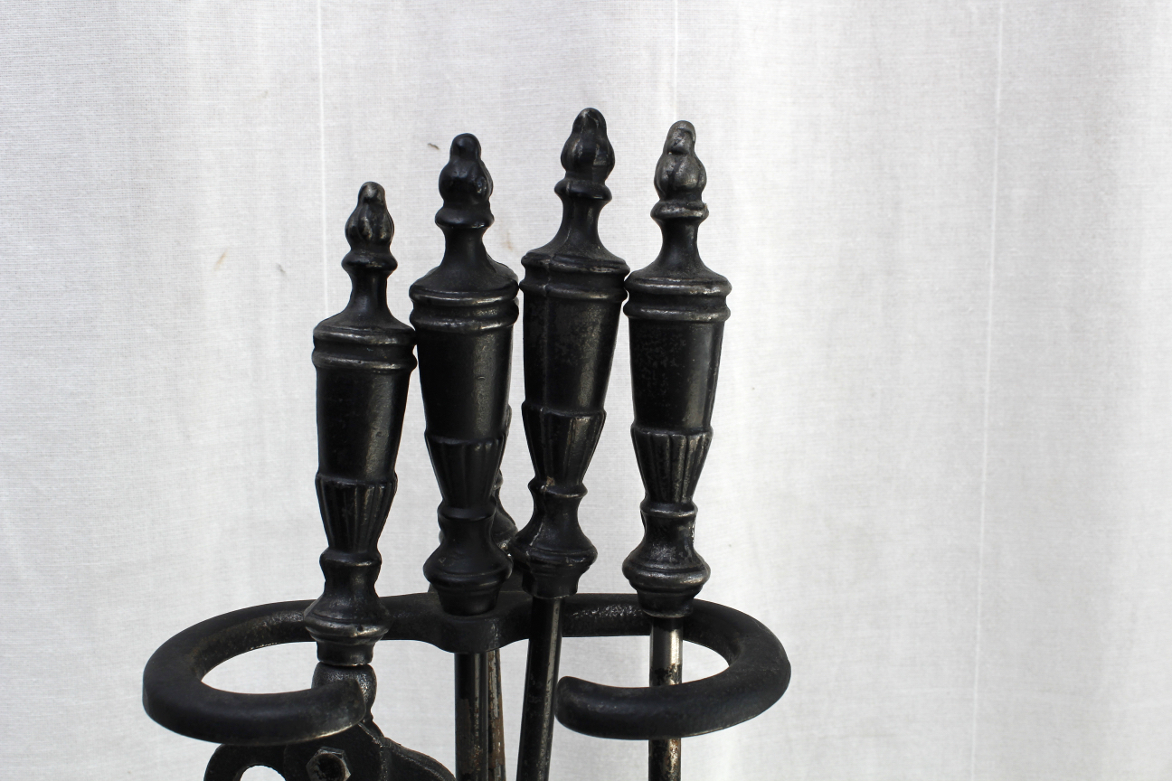 Metal Fireplace Tool Set