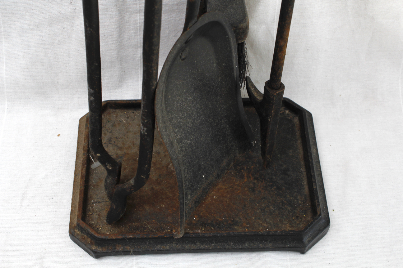 Metal Fireplace Tool Set