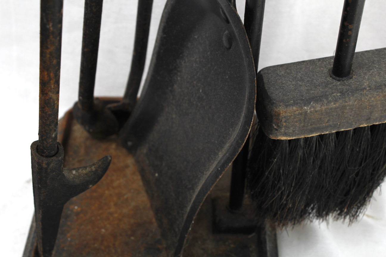 Metal Fireplace Tool Set