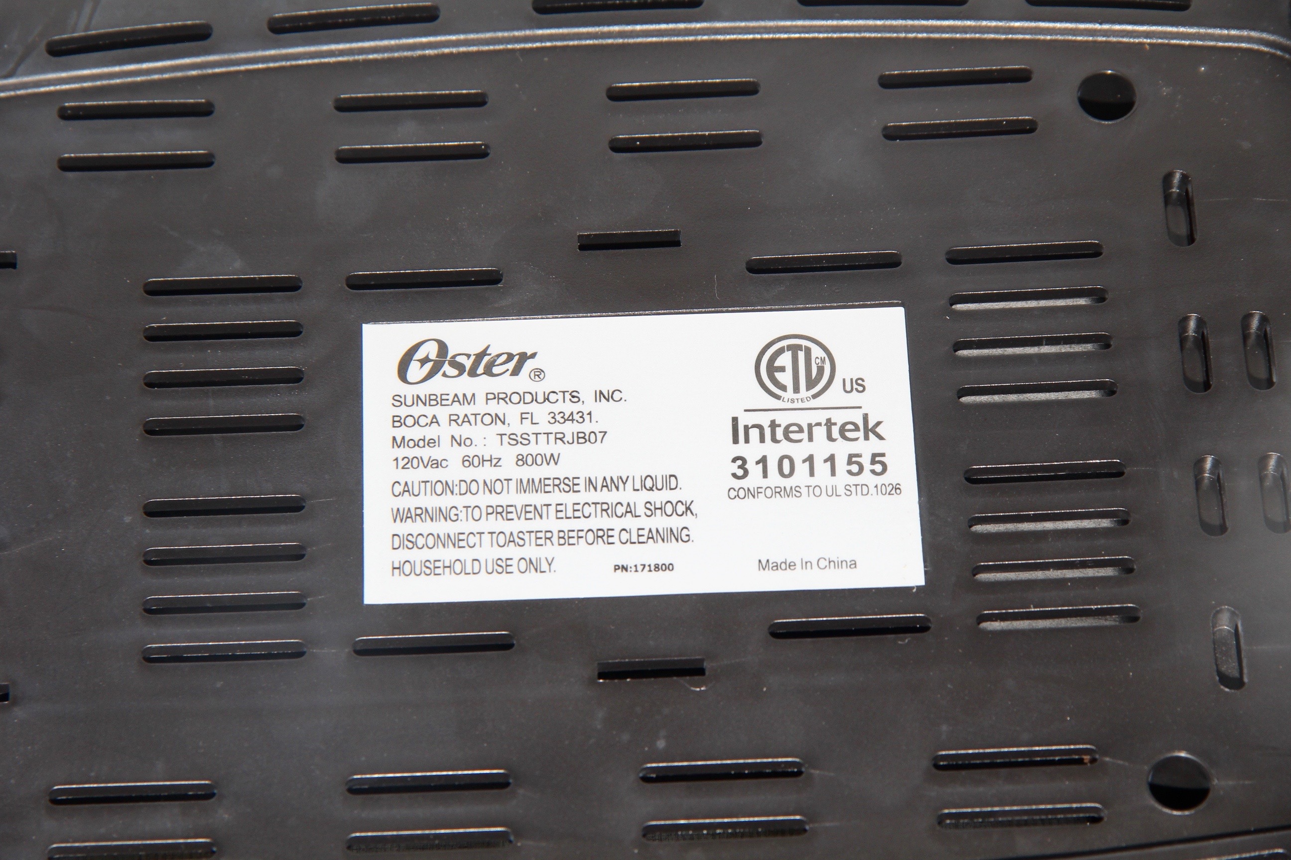 Red Dual Slot Browning Oster Toaster