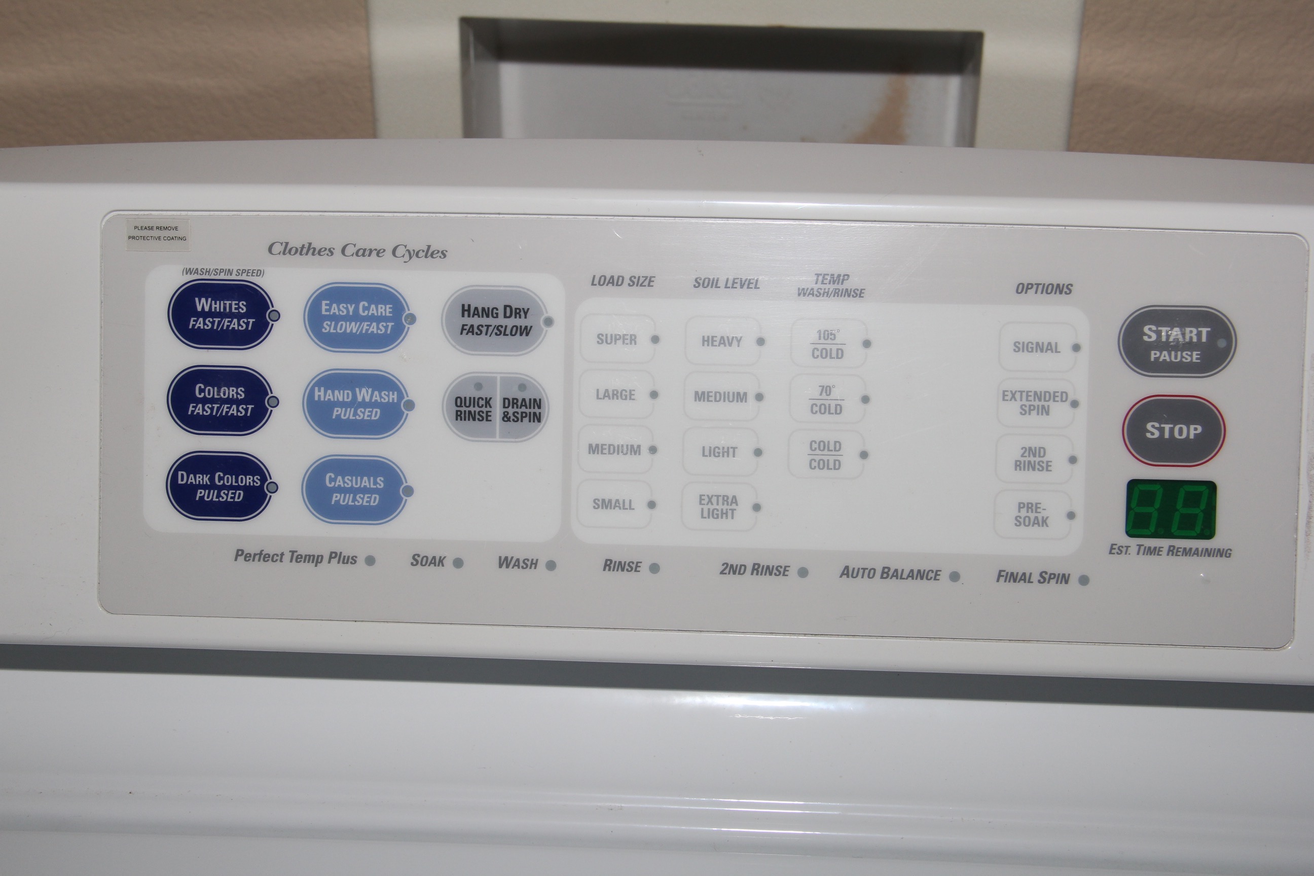 General Electric "Profile" Washer and Dryer Pair
