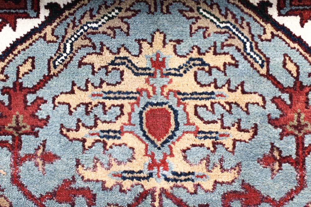 Handwoven Heriz Serapi Area Rug
