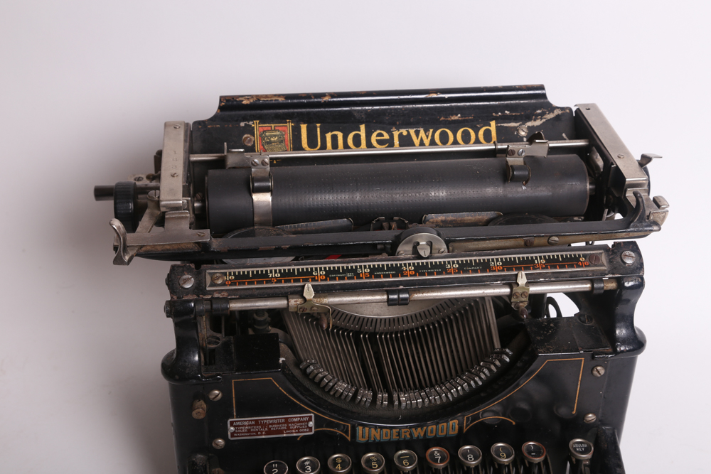 Vintage Underwood No. 5 Typewriter