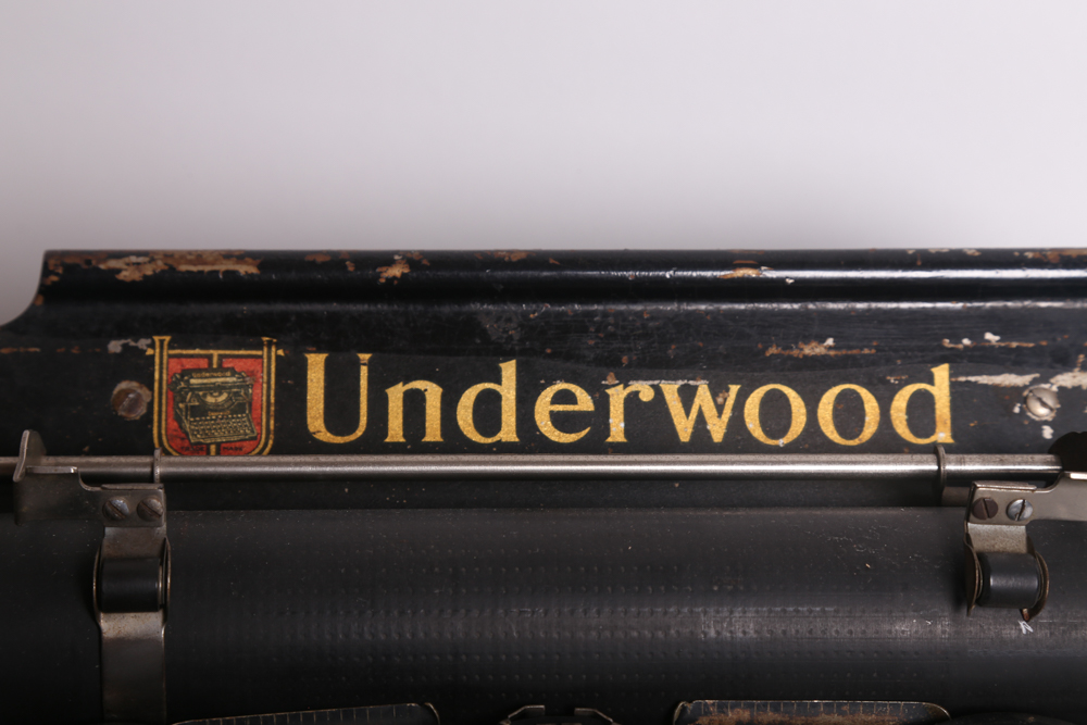 Vintage Underwood No. 5 Typewriter
