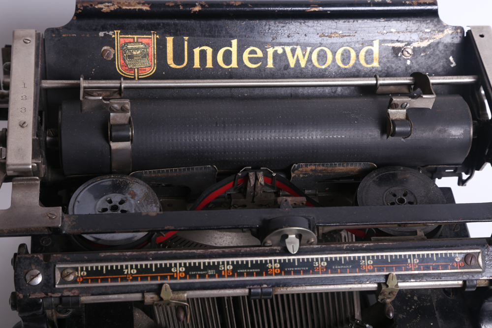 Vintage Underwood No. 5 Typewriter