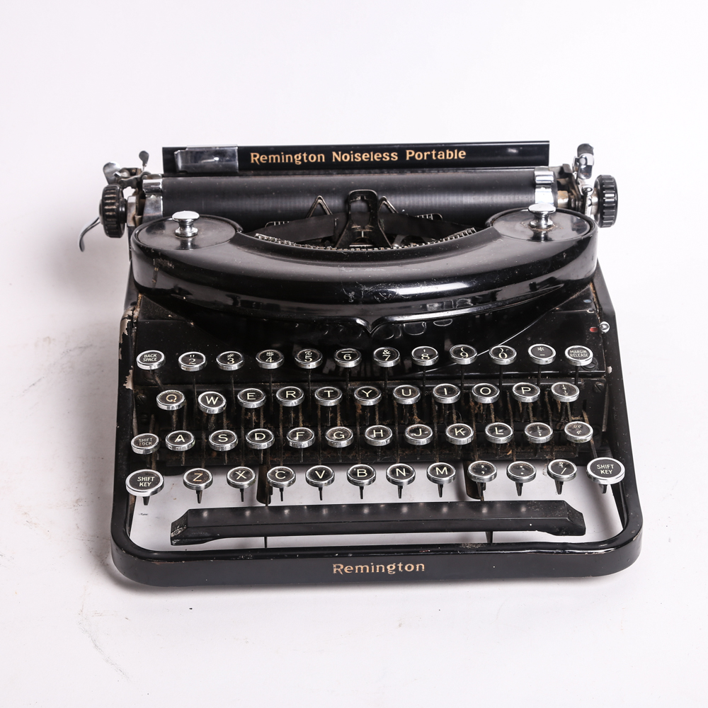 Remington Noiseless Portable Typewriter