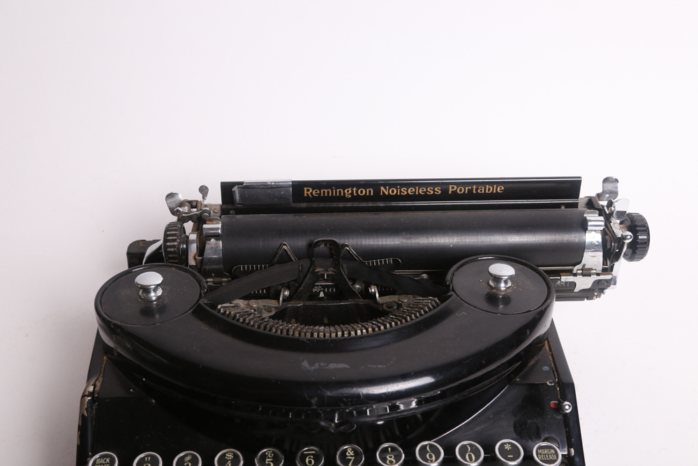 Remington Noiseless Portable Typewriter