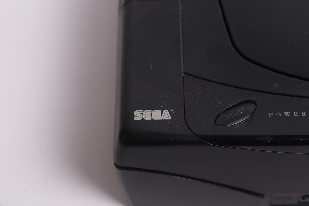 Sega Saturn Console with Game and 3D Control Pad