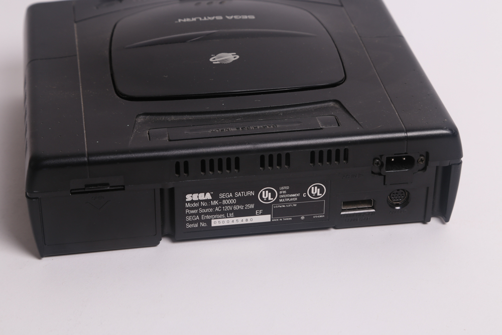 Sega Saturn Console with Game and 3D Control Pad