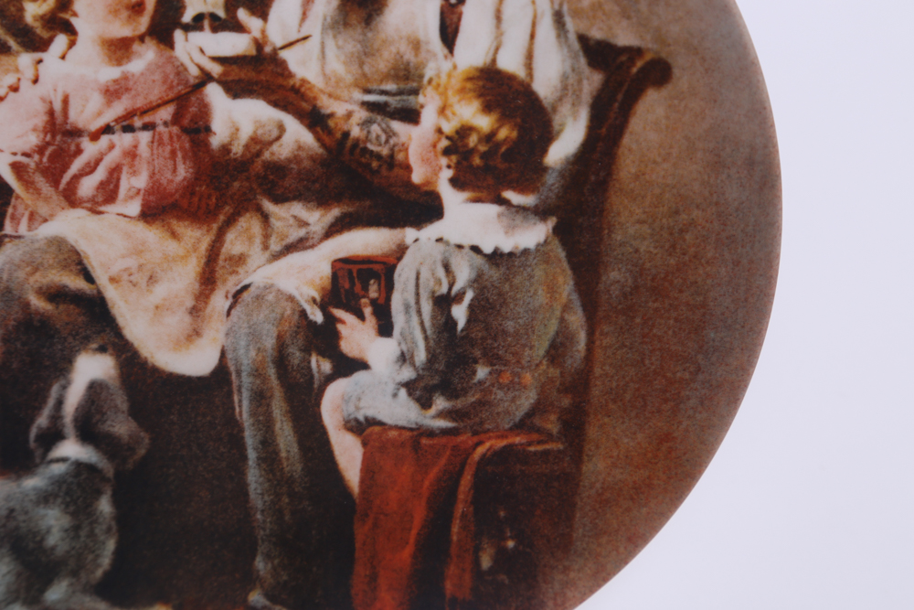 Knowles "The Toy Maker" Limited Edition Norman Rockwell Plate