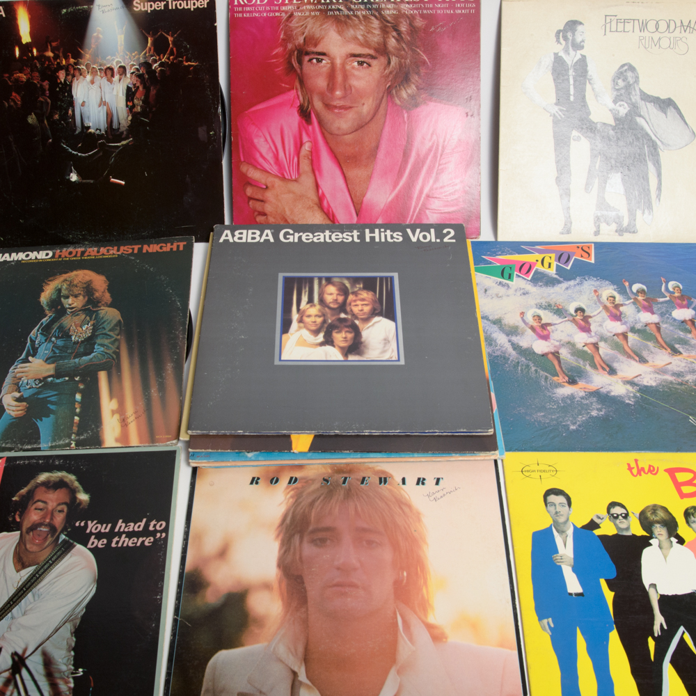 Collection of ABBA and Other Records