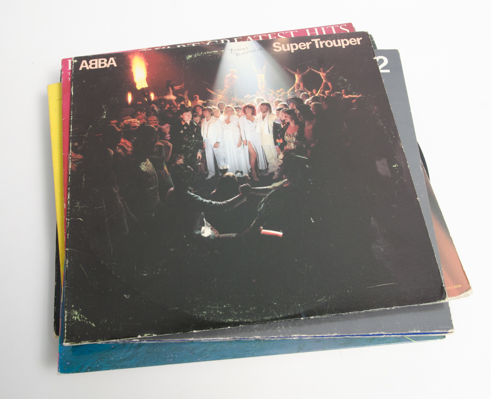 Collection of ABBA and Other Records