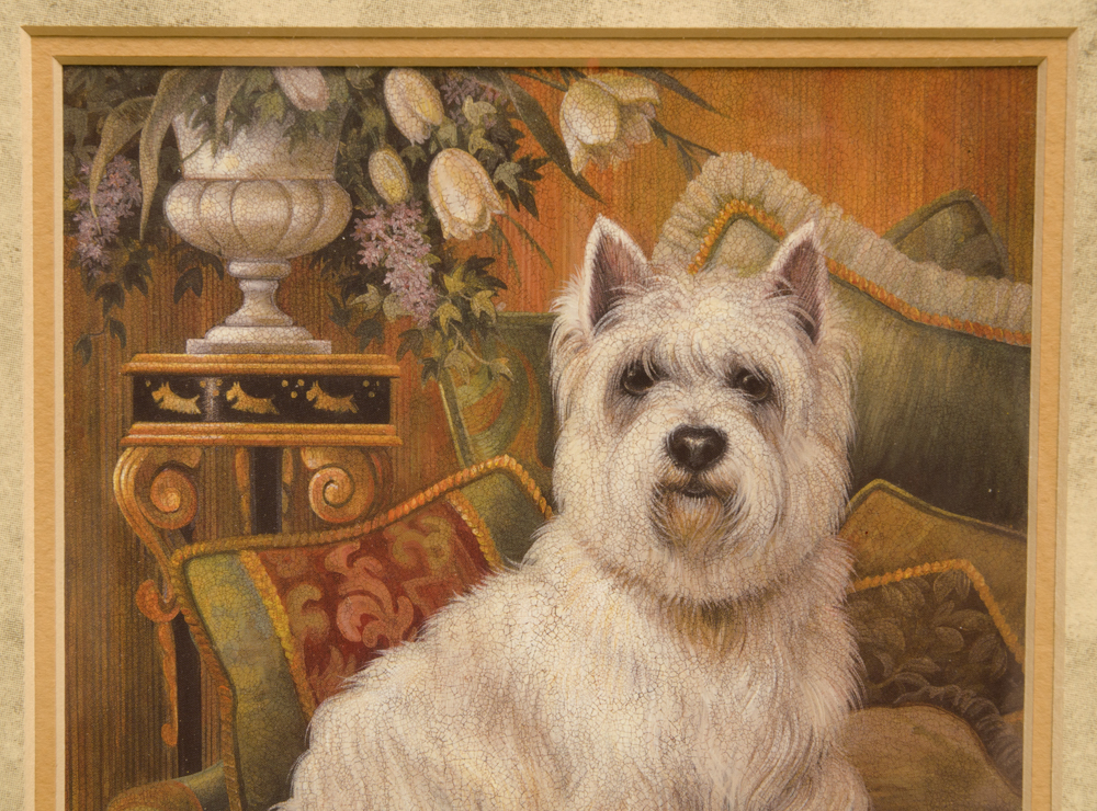 Print After Elaine Vollherbst's "Pampered Westie"