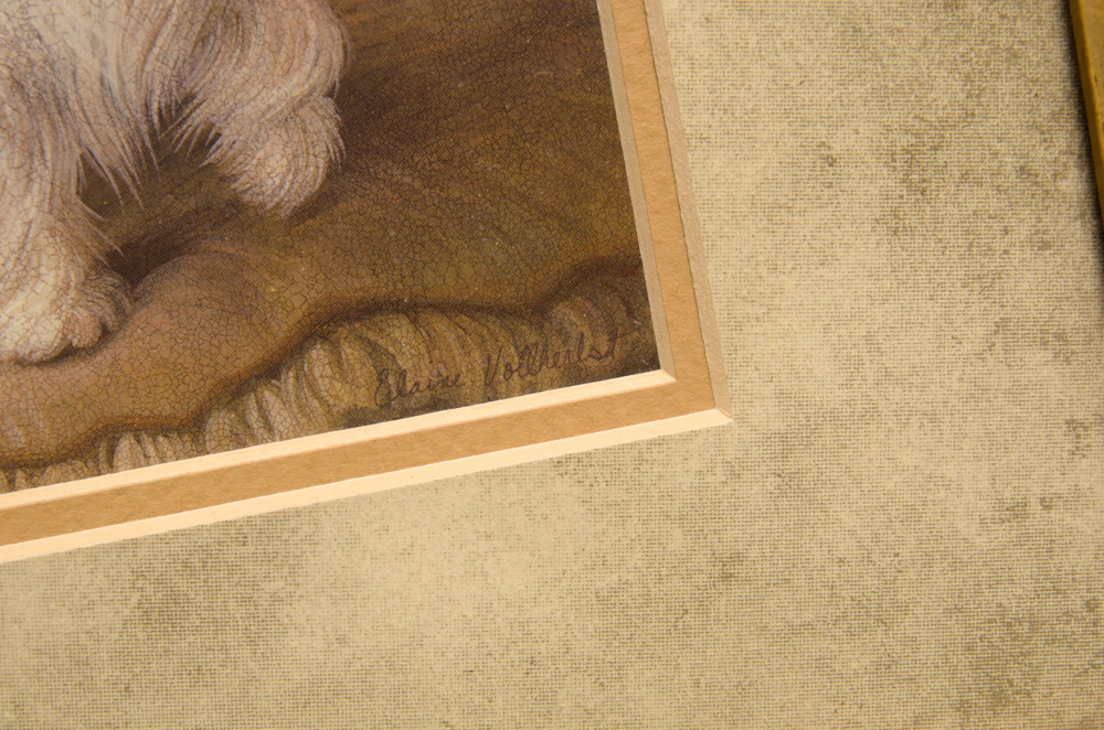 Print After Elaine Vollherbst's "Pampered Westie"