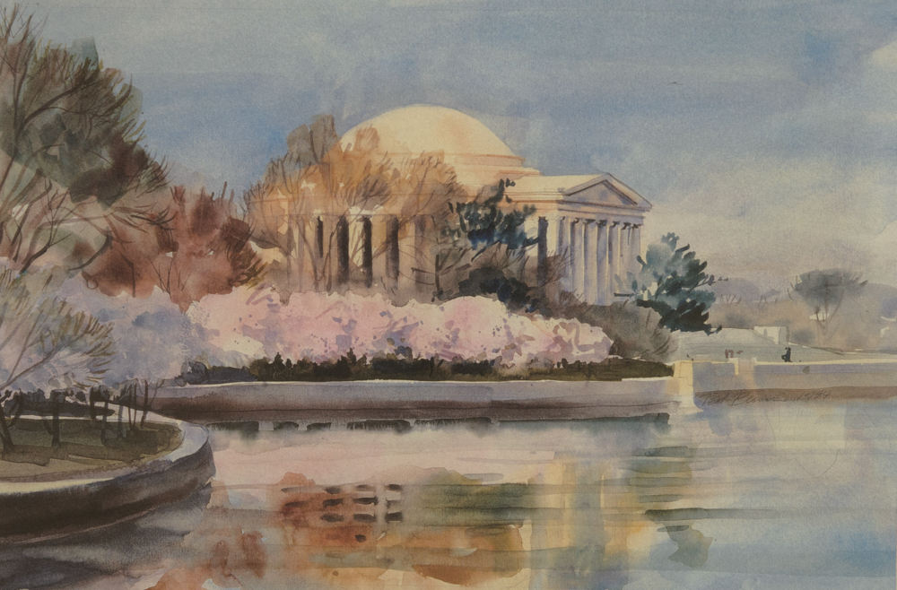Collection of Washington, DC Monument Offset Prints