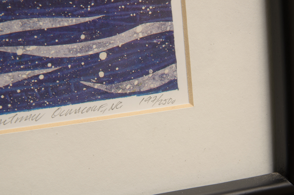 Clay Walthall Signed Numbered North Carolina Lighthouse Prints