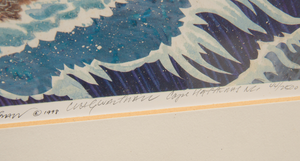 Clay Walthall Signed Numbered North Carolina Lighthouse Prints