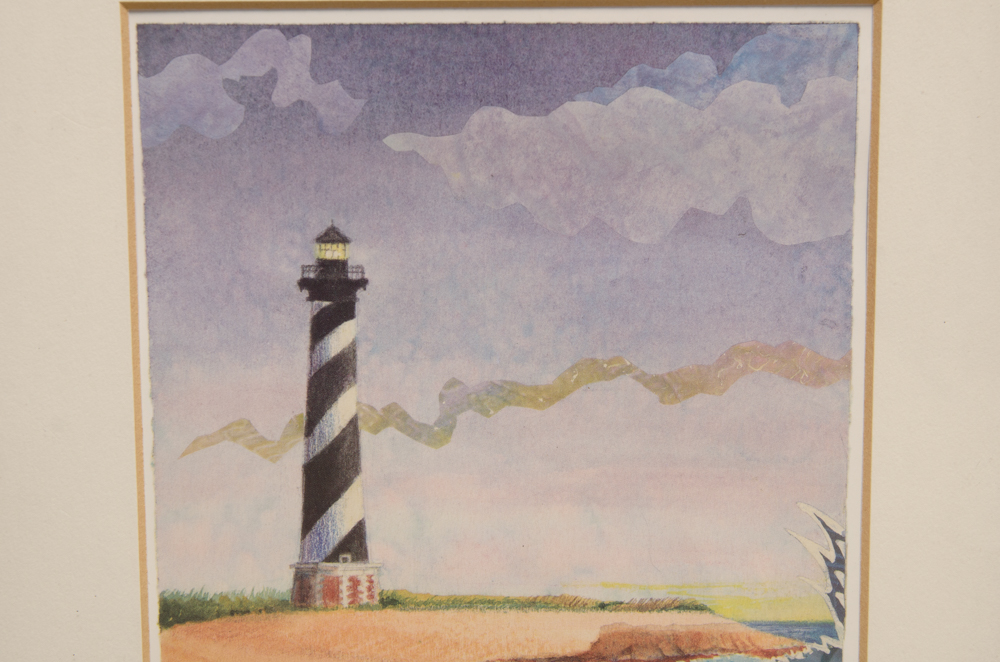 Clay Walthall Signed Numbered North Carolina Lighthouse Prints