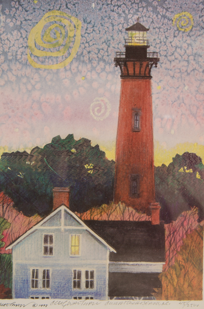 Clay Walthall Signed Numbered North Carolina Lighthouse Prints