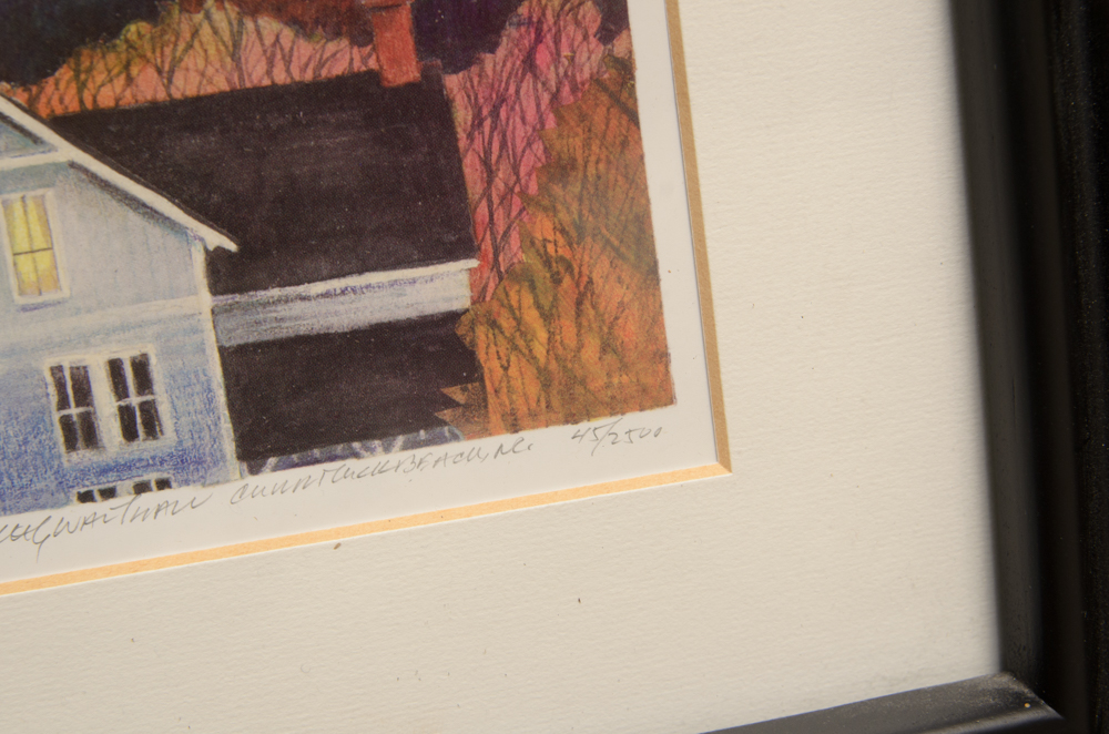 Clay Walthall Signed Numbered North Carolina Lighthouse Prints