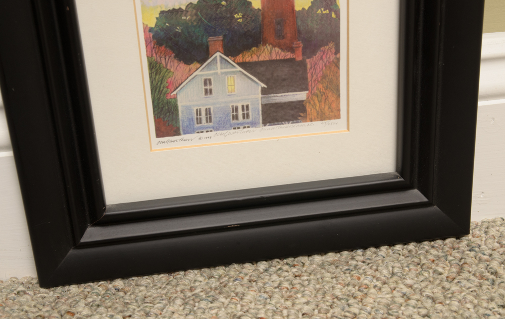Clay Walthall Signed Numbered North Carolina Lighthouse Prints