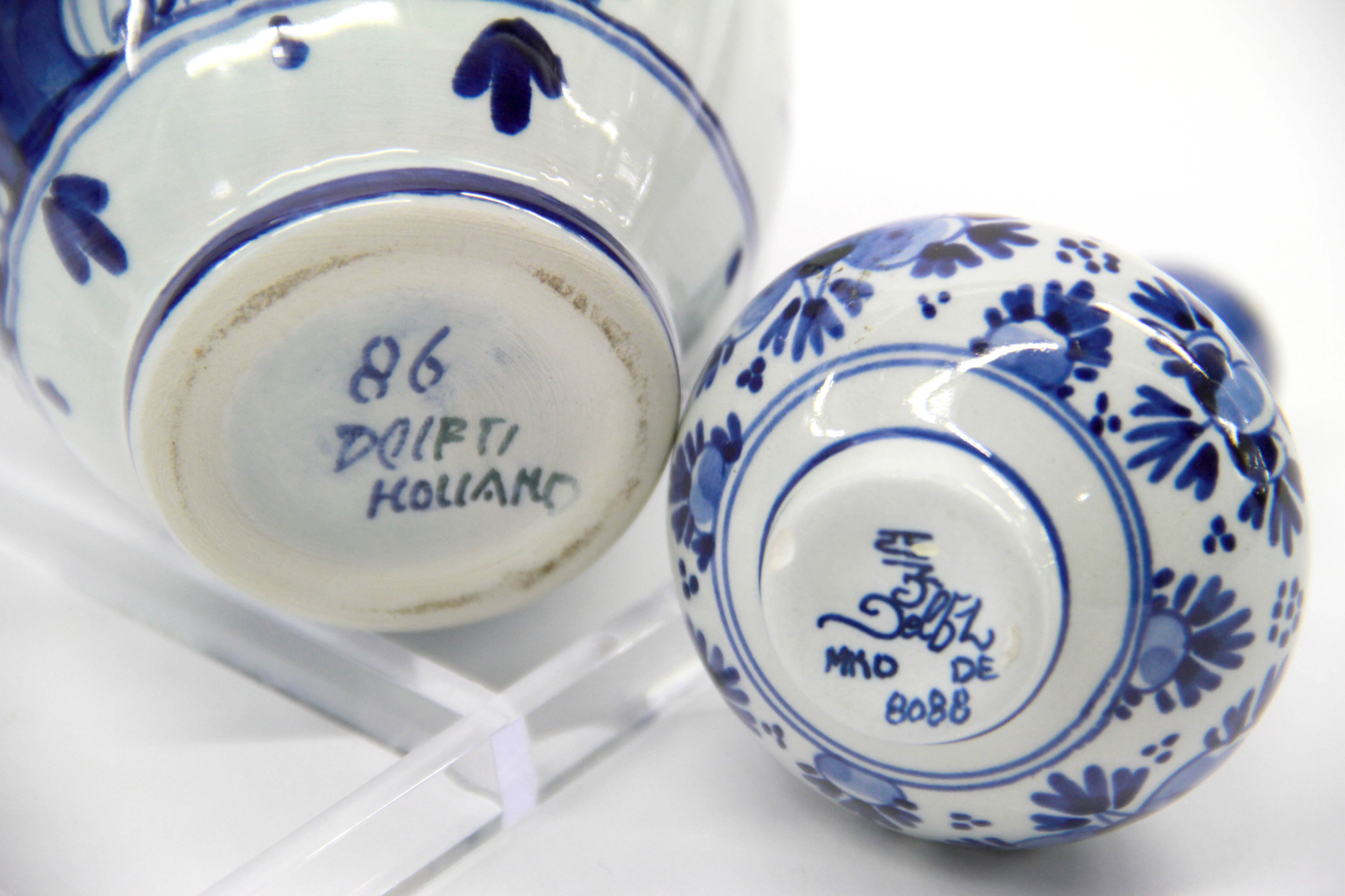 Collection of Delft Pottery