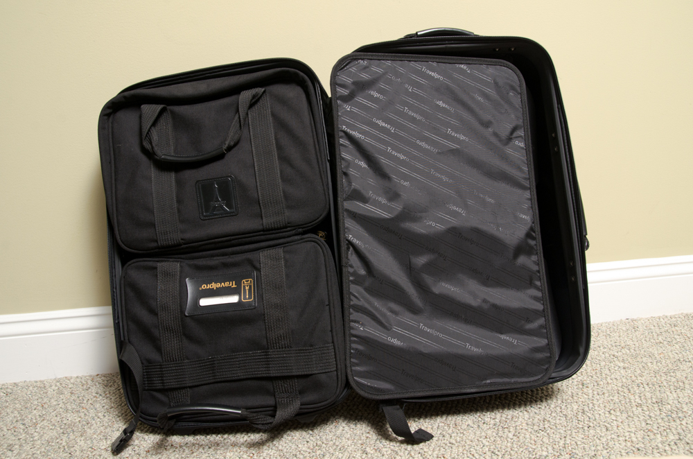 Collection of Samsonite  and Travelpro Suitcases