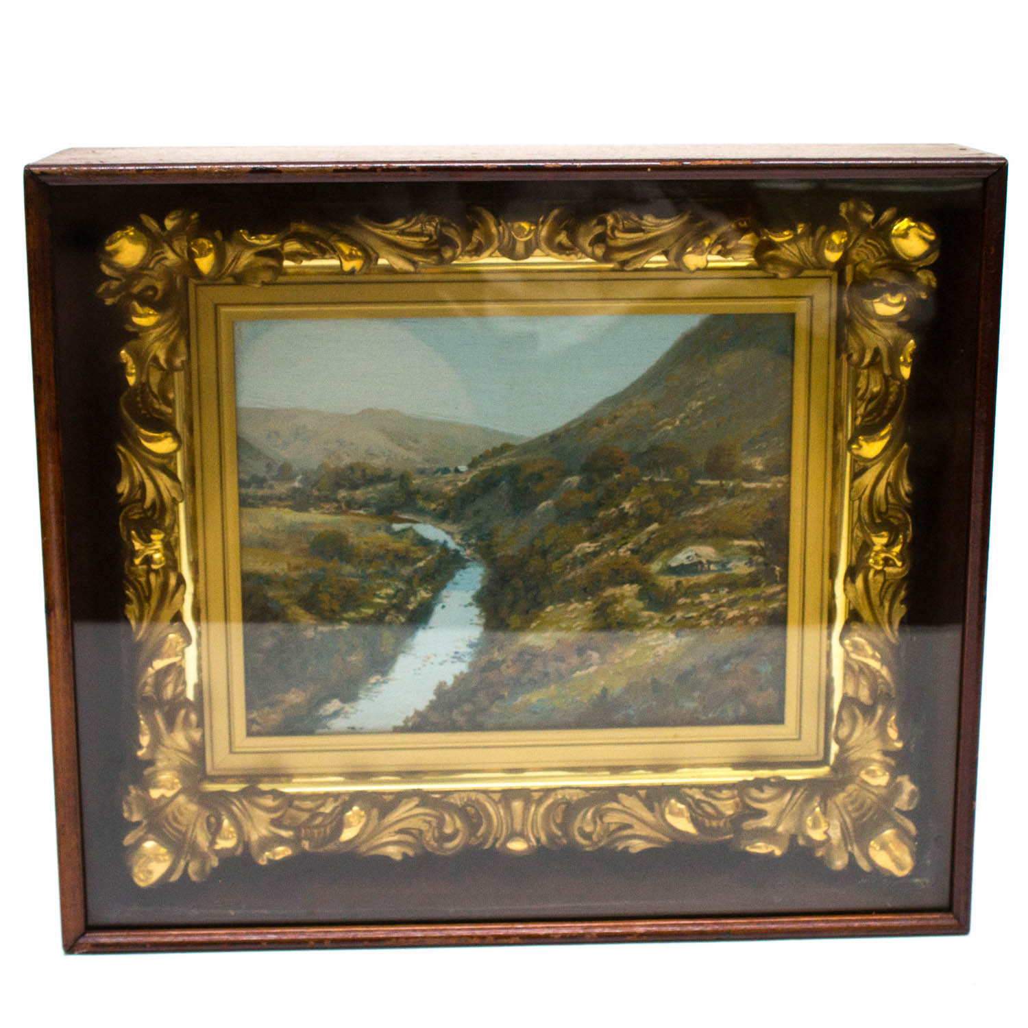 Henry Hulsmann "Colorado View" Oil on Canvas Painting