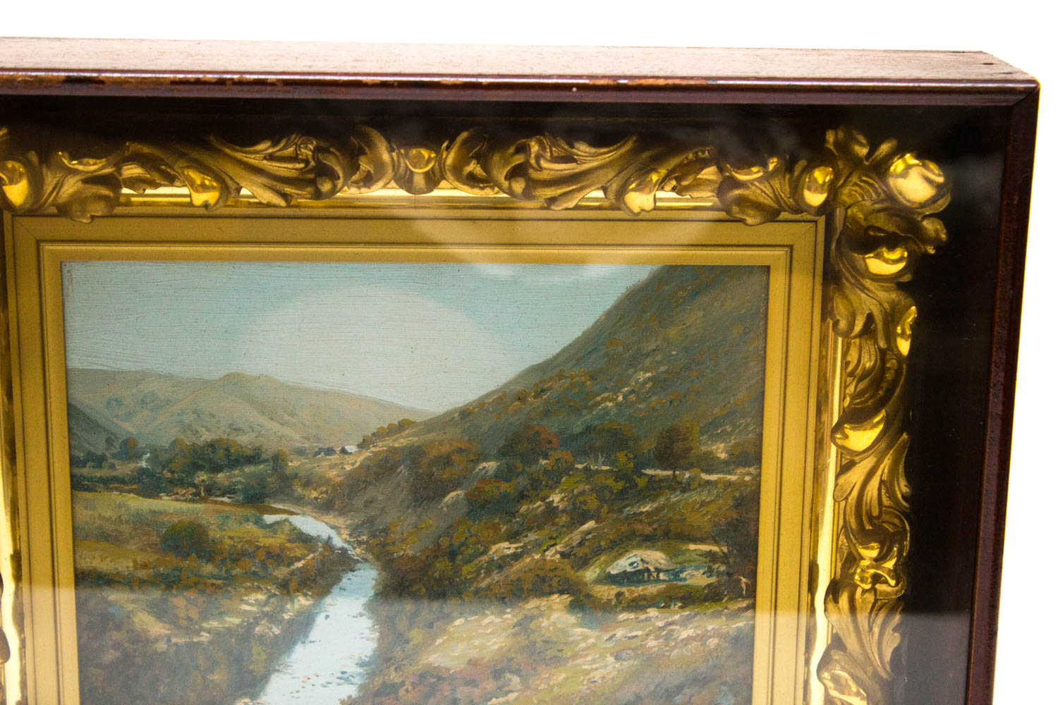 Henry Hulsmann "Colorado View" Oil on Canvas Painting