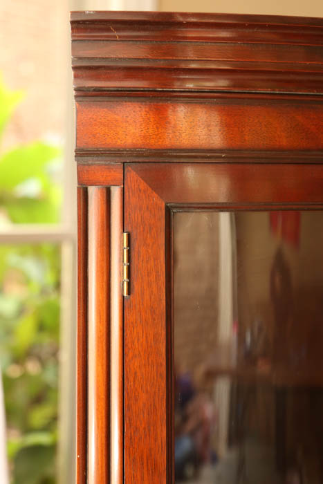 Pair of Drexel "Hampton Court Collection" Mahogany Cabinets