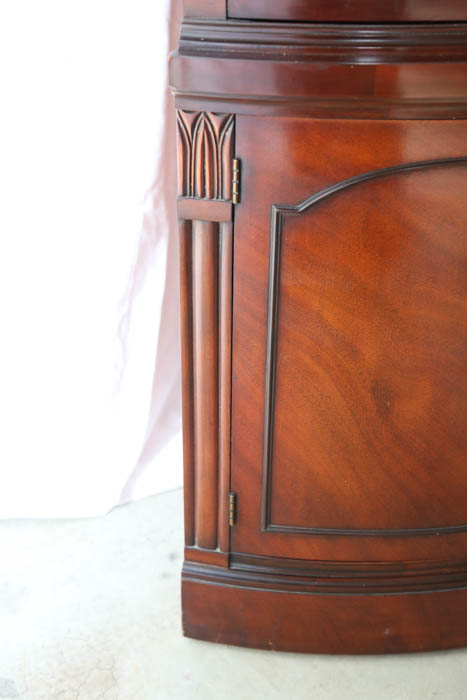 Pair of Drexel "Hampton Court Collection" Mahogany Cabinets