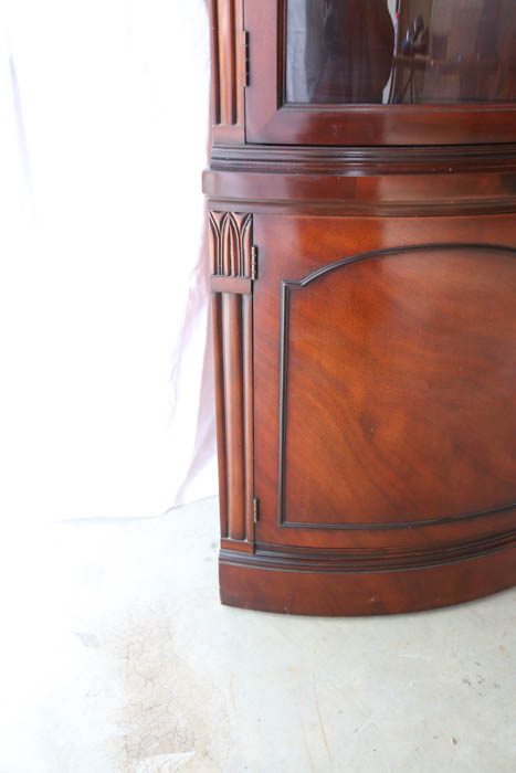 Pair of Drexel "Hampton Court Collection" Mahogany Cabinets