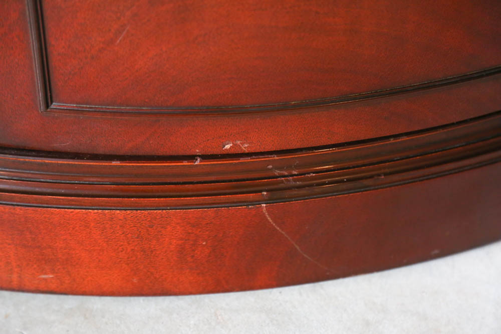 Pair of Drexel "Hampton Court Collection" Mahogany Cabinets