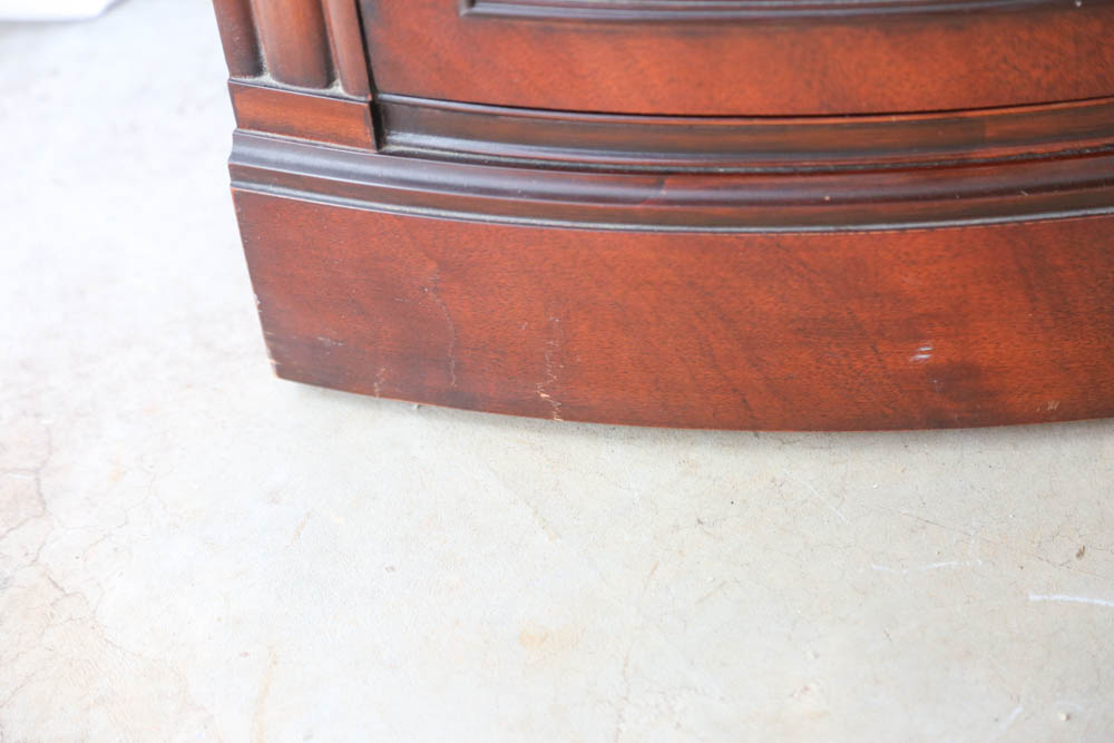 Pair of Drexel "Hampton Court Collection" Mahogany Cabinets