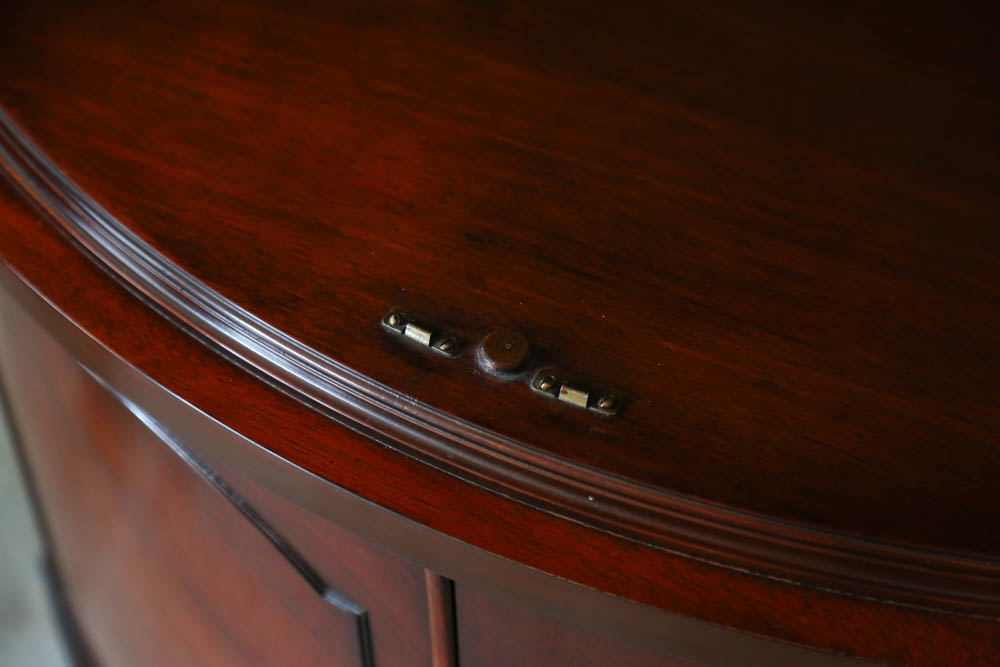 Pair of Drexel "Hampton Court Collection" Mahogany Cabinets