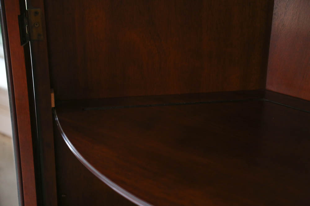 Pair of Drexel "Hampton Court Collection" Mahogany Cabinets