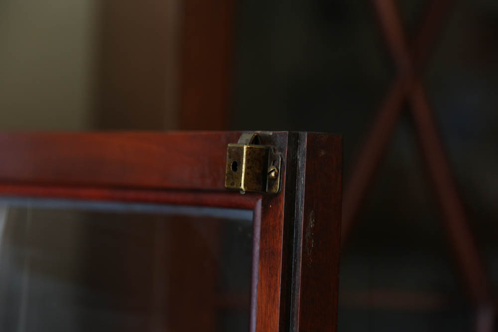 Pair of Drexel "Hampton Court Collection" Mahogany Cabinets