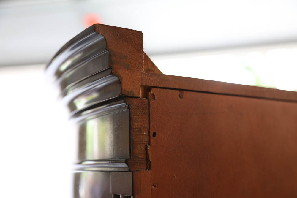 Pair of Drexel "Hampton Court Collection" Mahogany Cabinets