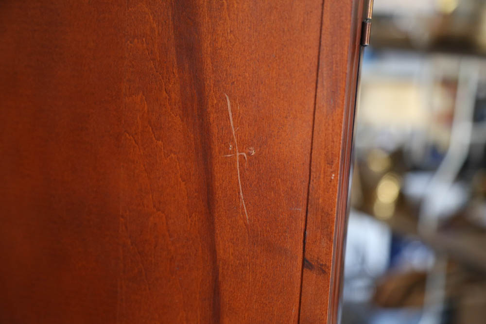 Pair of Drexel "Hampton Court Collection" Mahogany Cabinets